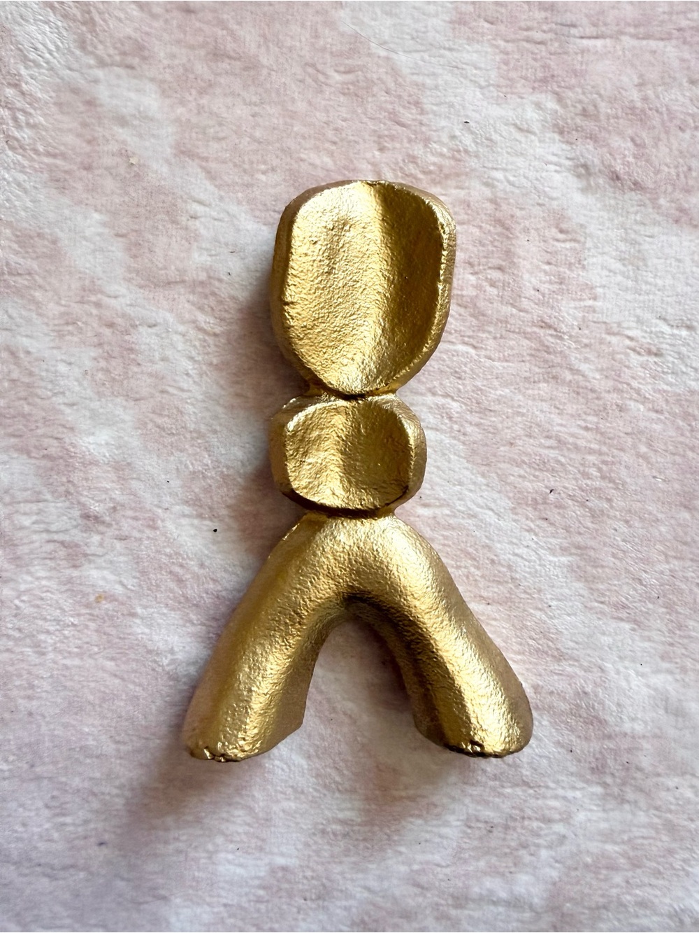 Heavy Golden Color Figure Home Decor